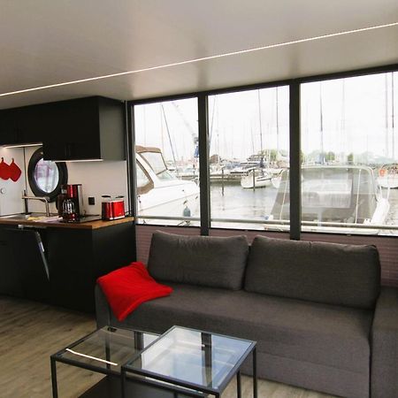 Hotel Hausboot Fjord Nordstern Mit Dachterrasse In Schleswig Exterior foto
