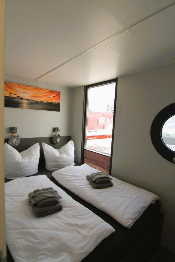 Hotel Hausboot Fjord Nordstern Mit Dachterrasse In Schleswig Exterior foto